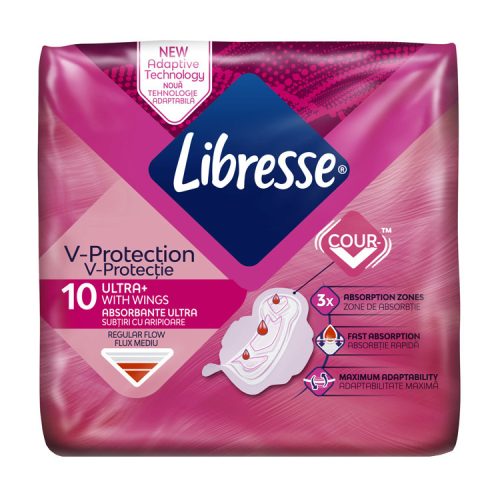Libresse sanitary pads normal wings - 10 pcs
