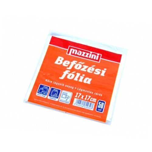 Mazzini canning film 17x17cm - 50 pcs