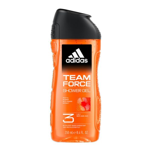 Adidas Men's Shower Gel Team Force - 250ml